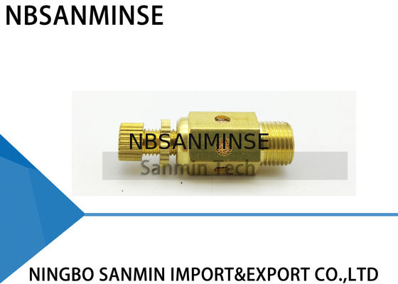 NBSANMINSE C Loại khí nén Phụ kiện khí nén Muffler Van tiết lưu khí nén Brass Silencer