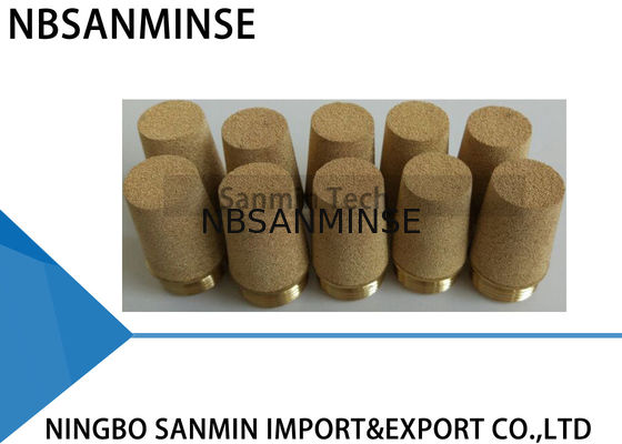 Bộ lọc loại NBSANMINSE SC Brass Brass Air Silencer thiêu kết Dòng đồng Muffler M5 1/8 1/4 3/8 1/2 3/4