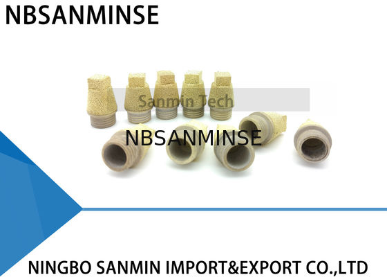 Muffler xả thiêu kết đồng khí nén phụ kiện khí Bộ lọc giảm thanh NBSANMINSE SCQ