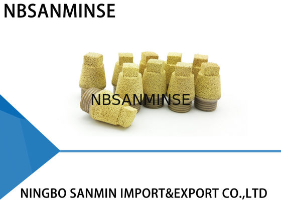 Muffler xả thiêu kết đồng khí nén phụ kiện khí Bộ lọc giảm thanh NBSANMINSE SCQ