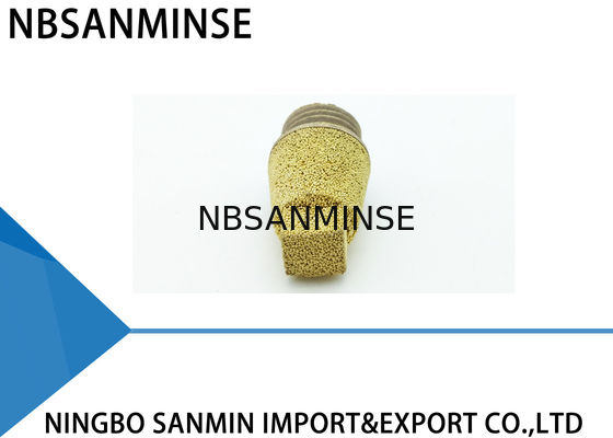 Muffler xả thiêu kết đồng khí nén phụ kiện khí Bộ lọc giảm thanh NBSANMINSE SCQ