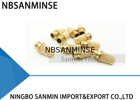 NBSANMINSE SET 1/8 1/4 3/8 1/2 3/4 1 Phụ kiện khí nén Bộ lọc Muffler