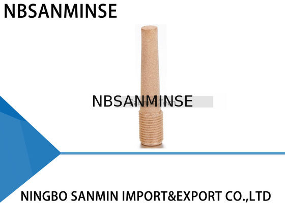 Phụ kiện khí nén bằng đồng thau NBSANMINSE 1/8 1/4 G Loại lọc khí giảm thanh