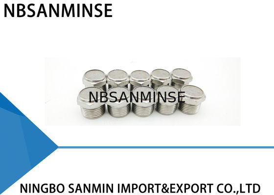 1/8 1/4 3/8 1/2 Bộ phận giảm thanh bằng thép không gỉ BSL-SSM Loại Bộ phận khí nén