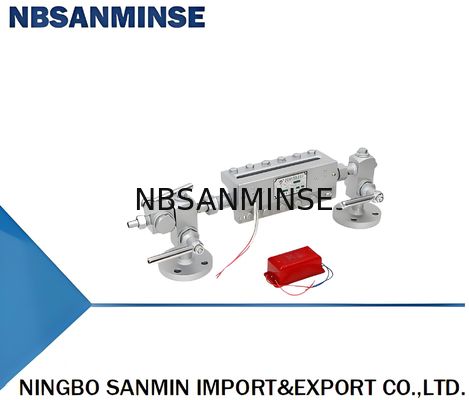 Ventil thân thép màu kép Liquid Level Gauge với 2.5 ((4.0)Mpa áp suất danh nghĩa Và niêm phong kính kính Gasket kính