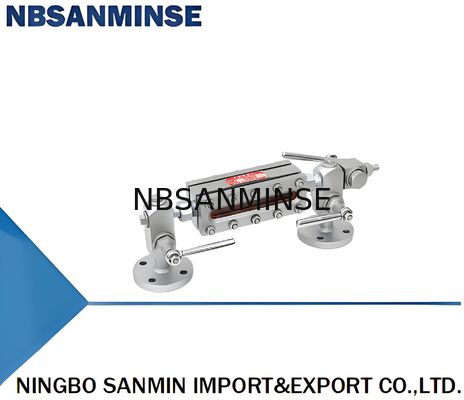 FL-105-300 FL-105-350 FL-105-440 FL-105-600 FL-105-670 FL-105-A Đồng Hồ Đo Mực Chất Lỏng Tấm Phẳng Bằng Thép Hoàn Hảo Dành Cho Dầu