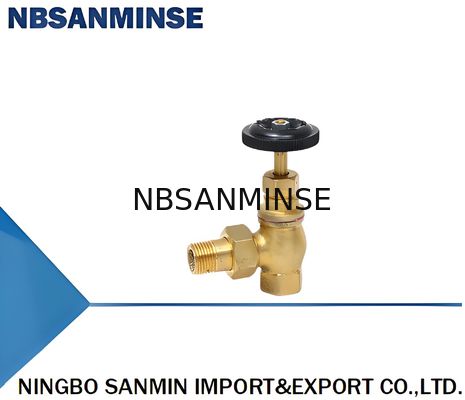 606-DN15 606-DN20 van góc sưởi đồng với áp suất 1,0MPA