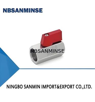 1/4 inch Mini Ball Pneumatic Solenoid Control Valve F/F PN64