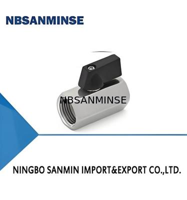 1/4 inch Mini Ball Pneumatic Solenoid Control Valve F/F PN64
