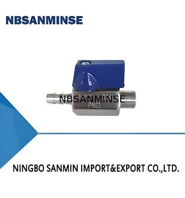 Van bóng 1/8' 1/4' 3/8' 1/2' 3/4' inch Mini Pneumatic Air Valve M/M ss304 ss316