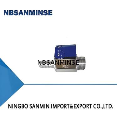 Van bóng 1/8' 1/4' 3/8' 1/2' 3/4' inch Mini Pneumatic Air Valve M/M ss304 ss316