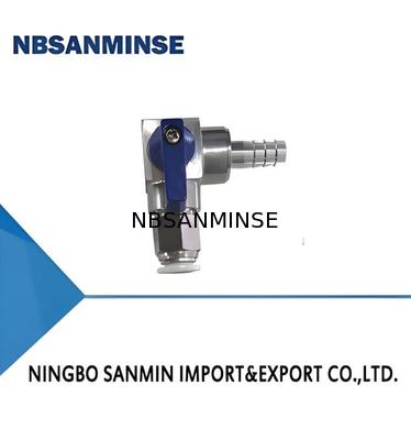 Vũ cầu SS316 Ống đúc đầu tư van khí nén nhỏ