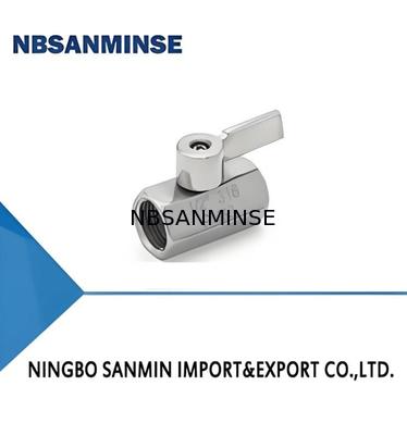 1/4 inch Mini Ball Pneumatic Solenoid Control Valve F/F PN64