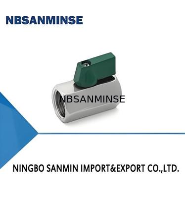 1/4 inch Mini Ball Pneumatic Solenoid Control Valve F/F PN64