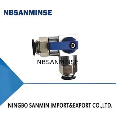 Van bi mini điện từ khí nén áp suất cao 1000PSI / PN63