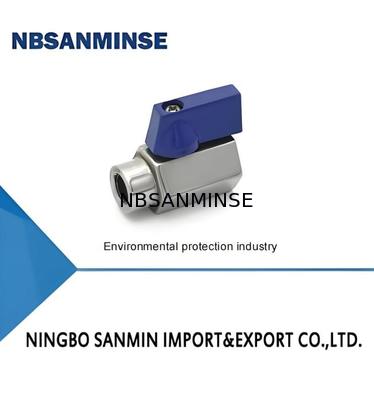 Van bi mini điện từ khí nén áp suất cao 1000PSI / PN63