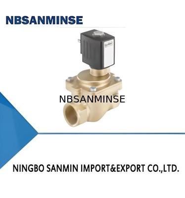 Servo hỗ trợ 2/2-way Brass Solenoid Valve với DN 10... DN 50 lỗ và 24 V / DC điện áp hoạt động