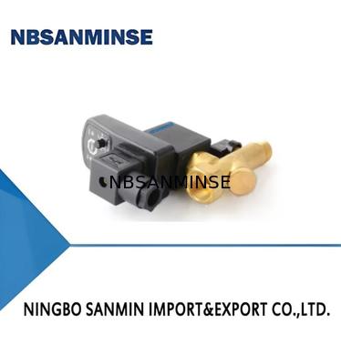 Van xả điện NBSANMINSE G1/2 1.6 Mpa SR-B-15 Đồng thau Van điện từ DC24V AC220V Máy nén khí xả nước