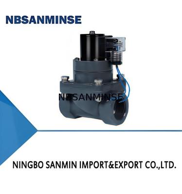 Van điện từ khí nén dòng 2W với lỗ van 15-50mm cho kiểu điều khiển 0.1-0.6 MPa và tác động trực tiếp 0-1.5 m cột nước