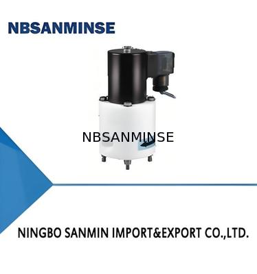 Polytetrafluoro Electromagnetic Valve PTFE Solenoid Valve với Max. +120°C Kháng nhiệt độ 0,01 ∼ 0,6 MPa Áp suất làm việc và 1.2 MPa Độ bền nén