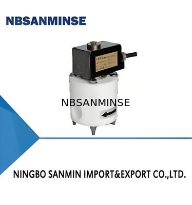 Polytetrafluoro Electromagnetic Valve PTFE Solenoid Valve với Max. +120°C Kháng nhiệt độ 0,01 ∼ 0,6 MPa Áp suất làm việc và 1.2 MPa Độ bền nén