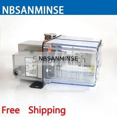 Bơm mỡ bôi trơn NBSANMINSE SDR5-34Z 4 Mpa AC 380 Volt 50 Hz với van tràn cho hệ thống bôi trơn