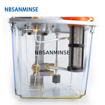 NBSANMINSE SDX2-22C Bơm dầu bôi trơn mỏng 2 lít 3 lít 2 Mpa với màn hình kỹ thuật số đơn / đôi cho CNC Ma