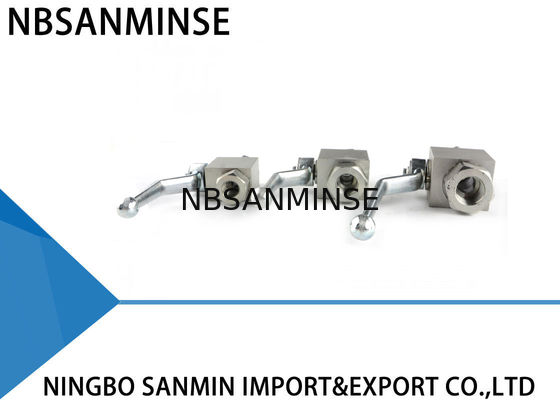 Van bi thủy lực áp suất cao KHB 1/8 1/4 3/8 1/2 Thép Carbon NPT G Hướng dẫn sử dụng Van kỹ sư Công nghiệp Bật van tắt