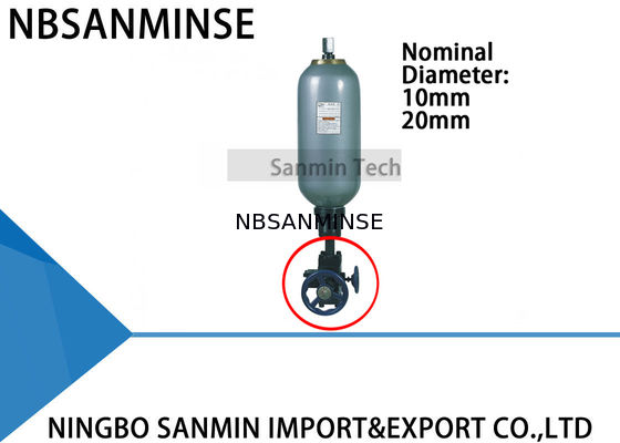 Cân bằng Mitre Van Loại 20mm Van dừng cho tích lũy bàng quang thủy lực
