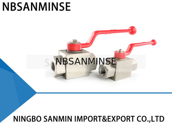 Van bi thủy lực áp suất cao bằng thép không rỉ KHB-G1 / 8 1/4 3/8 1/2 Thiết kế chống ăn mòn SS304 SS316