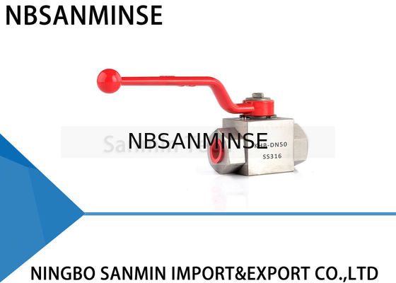 Van bi thủy lực áp suất cao bằng thép không rỉ KHB-G1 / 8 1/4 3/8 1/2 Thiết kế chống ăn mòn SS304 SS316