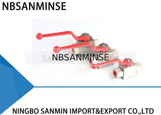 Van bi thủy lực áp suất cao bằng thép không rỉ KHB-G1 / 8 1/4 3/8 1/2 Thiết kế chống ăn mòn SS304 SS316