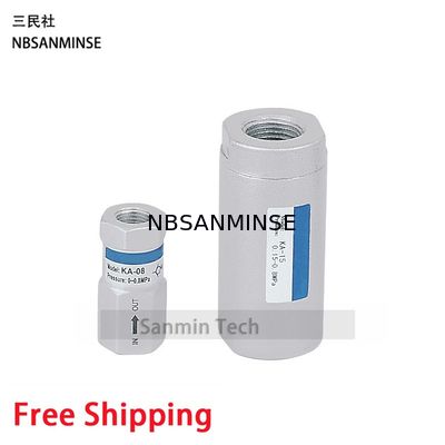 NBSANMINSE KA Van một chiều Van khí nén 1/8 1/4 3/8 1/2 3/4 1 1-1 / 4 1-1 / 2 2 Van một hướng cho tự động hóa