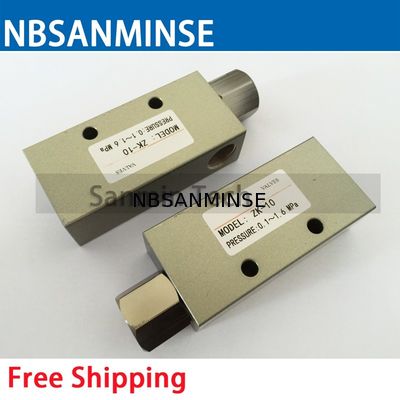 Máy phát điện chân không NBSANMINSE ZK 1/8 1/4 3/8 1/2 Bộ phận phun chân không khí nén 1MPa Bộ phận chân không tự động hóa