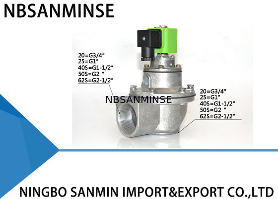 QD-Z 3/4 1 1-1/2 Van phản lực xung 2 inch Bộ thu bụi Van màng làm kín kép Loại SBFEC