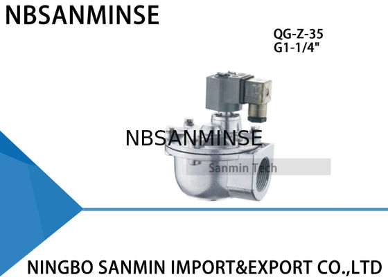 Van điện từ Sanmin QG-Z-15 76S Áp suất van phản lực xung 0,3MPa - 0,6MPa Ứng dụng Baghouse chống bụi Loại GOYEN