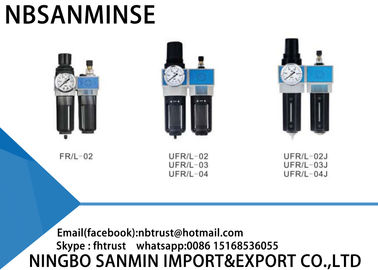 Bộ điều chỉnh bộ lọc khí Bôi trơn Khí nén Hai bộ phận FRL Tự động hóa Máy CNC Bộ phận máy nén khí