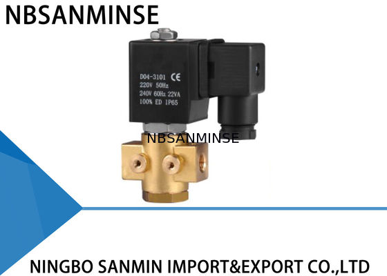 Bistable P3 Brass Solenoid Valve 1 / 4 Inch Tần số cao NBSANMINSE