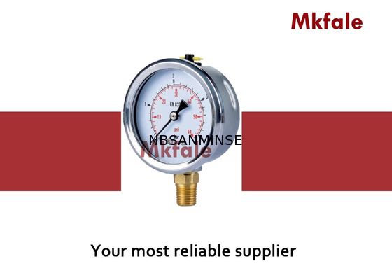 Đồng hồ đo áp suất chất lỏng kết nối một mảnh SM1SP với vỏ bị uốn