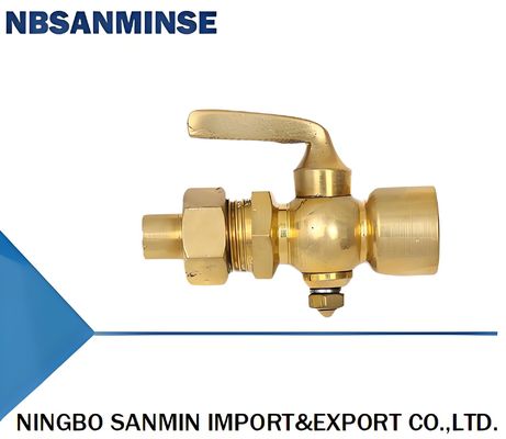Đầu nối đồng thau đồng hồ đo áp suất với kết nối linh hoạt Mã 304-DN10