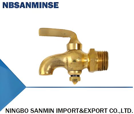 Bố phẳng Ventil góc với cơ thể đồng bền và bề mặt niêm phong