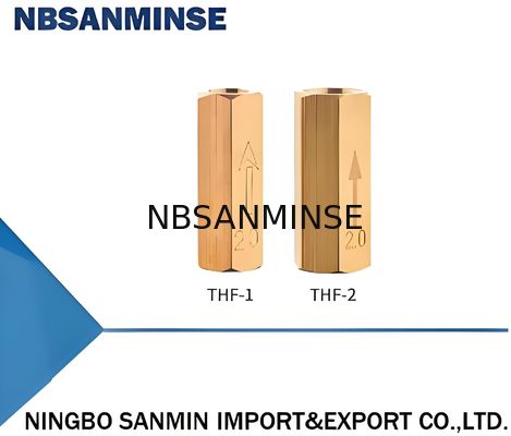 Van kiểm tra dầu THF áp suất cao với lỗ ∅0.8-∅3.0mm và áp suất tối đa 15 Bar